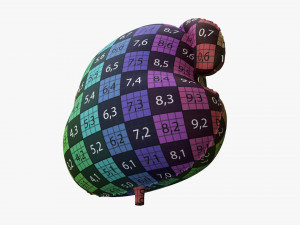 Decoration foil balloon 02 Dog 3D 모델