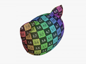 Decoration foil balloon 03 Pig Modelo 3D