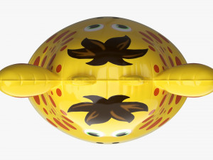 Decoration foil balloon 04 Giraffe Model 3D