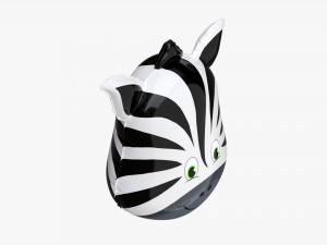 Decoration foil balloon 05 Zebra 3D Model