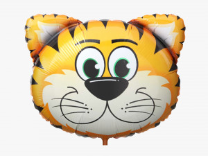 Decoration foil balloon 06 Tiger 3D Model