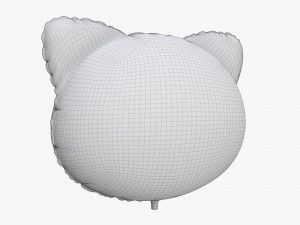 Decoration foil balloon 06 Tiger 3D Model