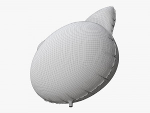 Decoration foil balloon 06 Tiger 3D Model