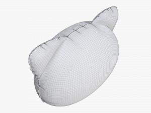 Decoration foil balloon 06 Tiger 3D Model