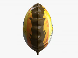 Decoration foil balloon 07 Lion 3D Model