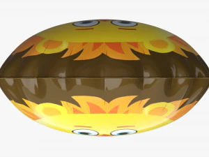 Decoration foil balloon 07 Lion 3D Model