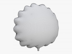 Decoration foil balloon 07 Lion Modello 3D