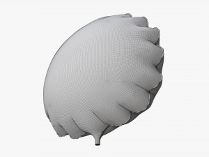 Decoration foil balloon 07 Lion Modello 3D