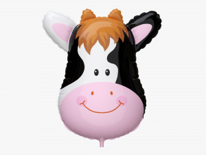 Decoration foil balloon 09 Cow Model 3D