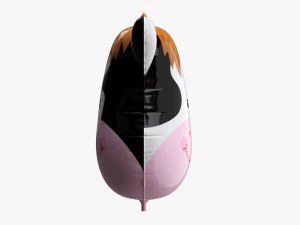 Decoration foil balloon 09 Cow 3D Model
