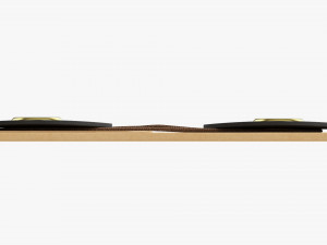 Envelope with string mockup Model 3D