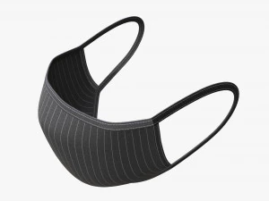 Fabric mask 01 3D Model