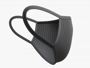 Fabric mask 01 3D Model