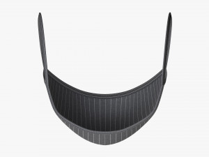 Fabric mask 01 3D 모델