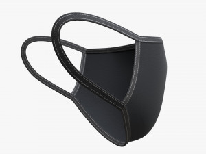 Fabric mask 03 3D Модель