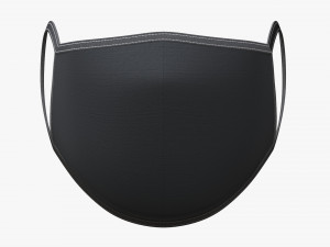 Fabric mask 03 3D Модель