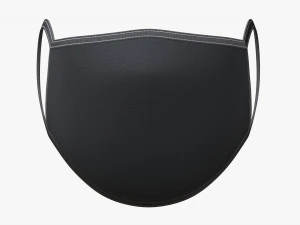 Fabric mask 03 3D Model