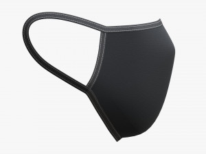 Fabric mask 03 3D Модель