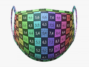 Fabric mask 03 3D Модель
