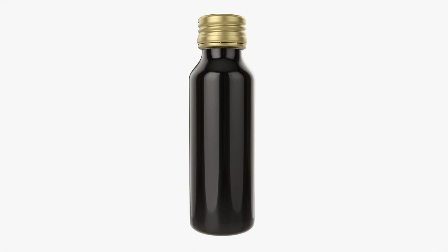 Glass bottle mockup 01 3D Model .c4d .max .obj .3ds .fbx .stl .blend