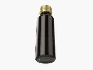 Glass bottle mockup 01 3D Model