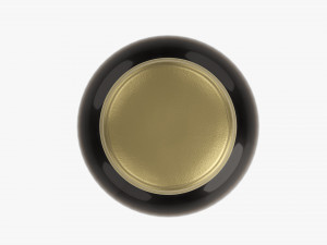 Glass bottle mockup 01 Model 3D