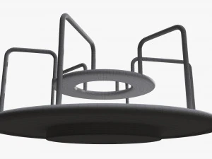 Merry-go-rounds carousel 01 3D Model