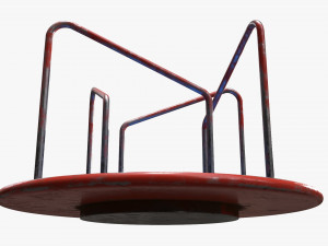 Merry-go-rounds carousel 02 3D Model