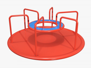 Merry-go-rounds carousel 03 3D मॉडल