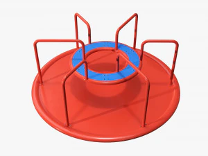 Merry-go-rounds carousel 03 3D Model