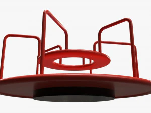 Merry-go-rounds carousel 03 3D Model