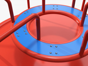 Merry-go-rounds carousel 03 3D मॉडल