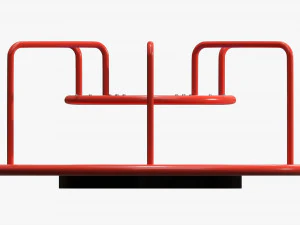 Merry-go-rounds carousel 03 3D Model