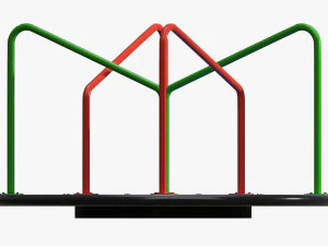 Merry-go-rounds carousel 04 3D Model