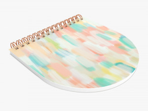 Notebook with spiral 03 Modelo 3D