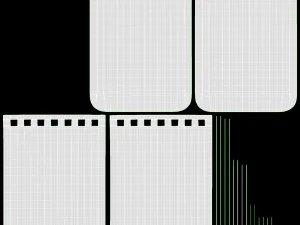 Notebook with spiral 04 3D Model