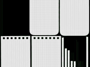 Notebook with spiral 04 flipped 3D Model