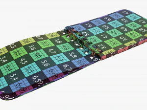 Cuaderno con espiral 04 abierto Modelo 3D