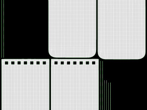 Notebook with spiral 04 opened Modèle 3D