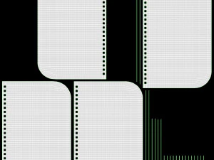Notebook with spiral 05 3D Model