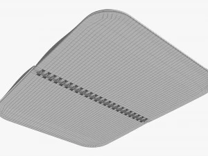 Notebook with spiral 05 opened 3D Model