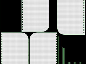 Notebook with spiral 05 opened Model 3D