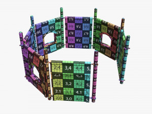 Outdoor kids playground 01 Modelo 3D