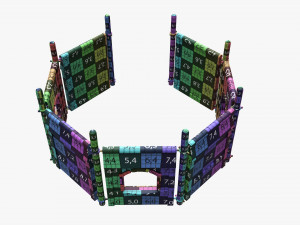 Outdoor kids playground 01 Modelo 3D