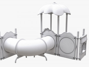 Outdoor kids playground 02 3D 模型