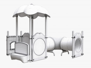 Outdoor kids playground 02 3D 模型