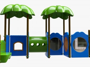 Outdoor kids playground 03 3D मॉडल