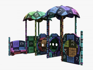 Outdoor kids playground 03 3D मॉडल
