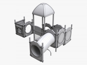 Outdoor kids playground 04 Modelo 3D