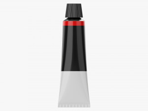 Paint tin tube 01 3D मॉडल
